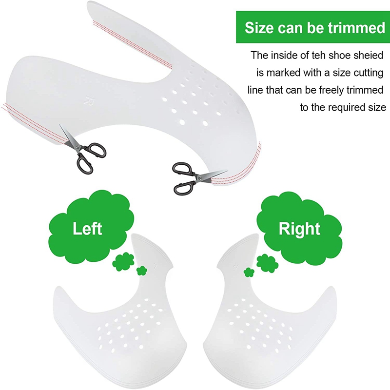 4Pcs Crease Protector Shoe Hea - Sneaker Care Crease Protector 评论和价格